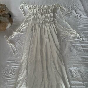 SHEIN BOW TIE MAXI DRESS